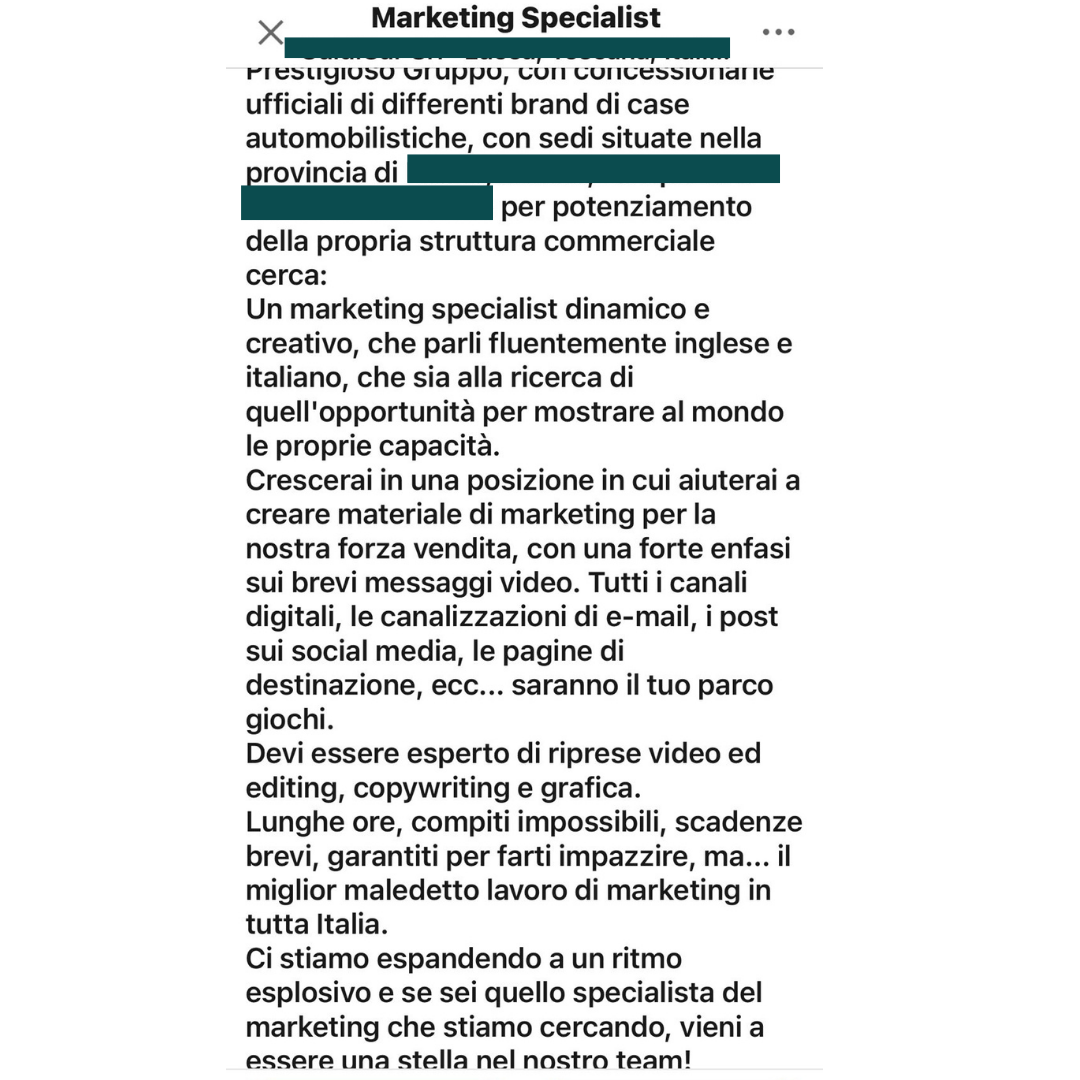 cercano un genio marketing
