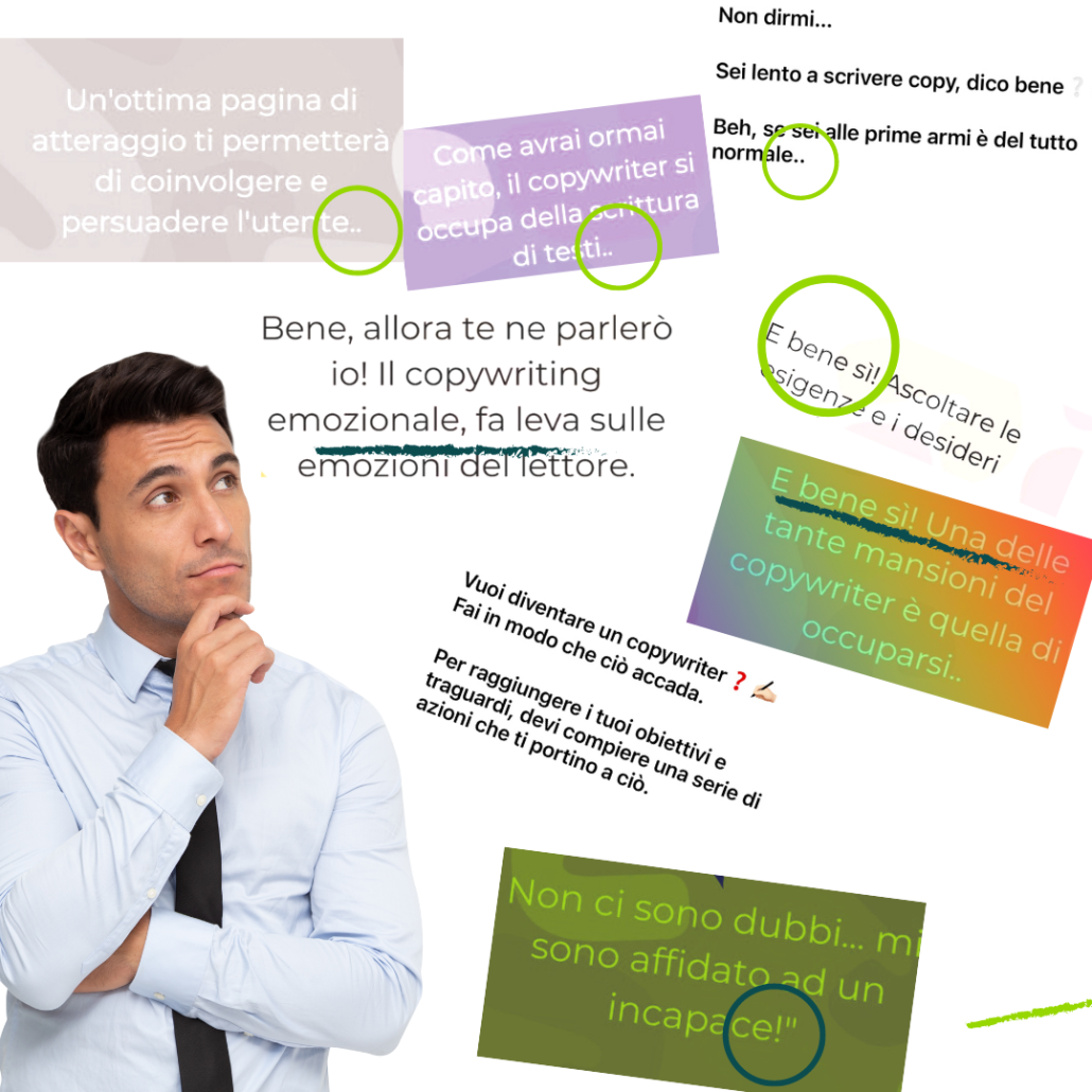 gli errori orrrori dei copy