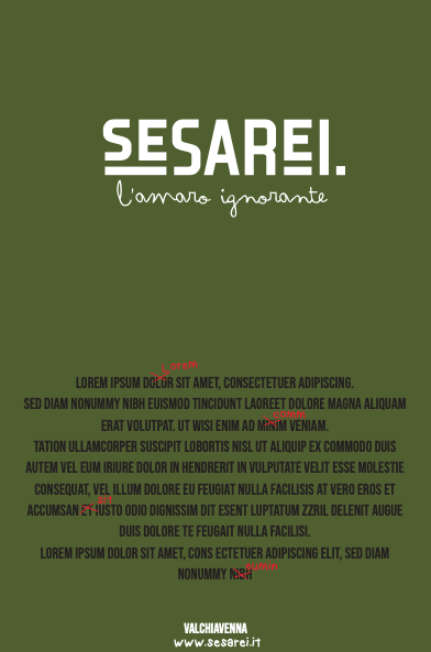 SESAREI, l'amaro ignorante