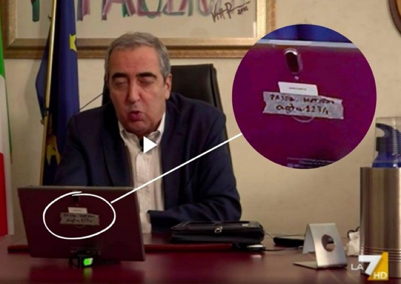 gasparri password 1 2 3 4