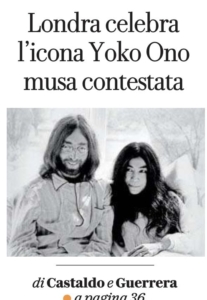 Yoko Ono non aveva colpe...